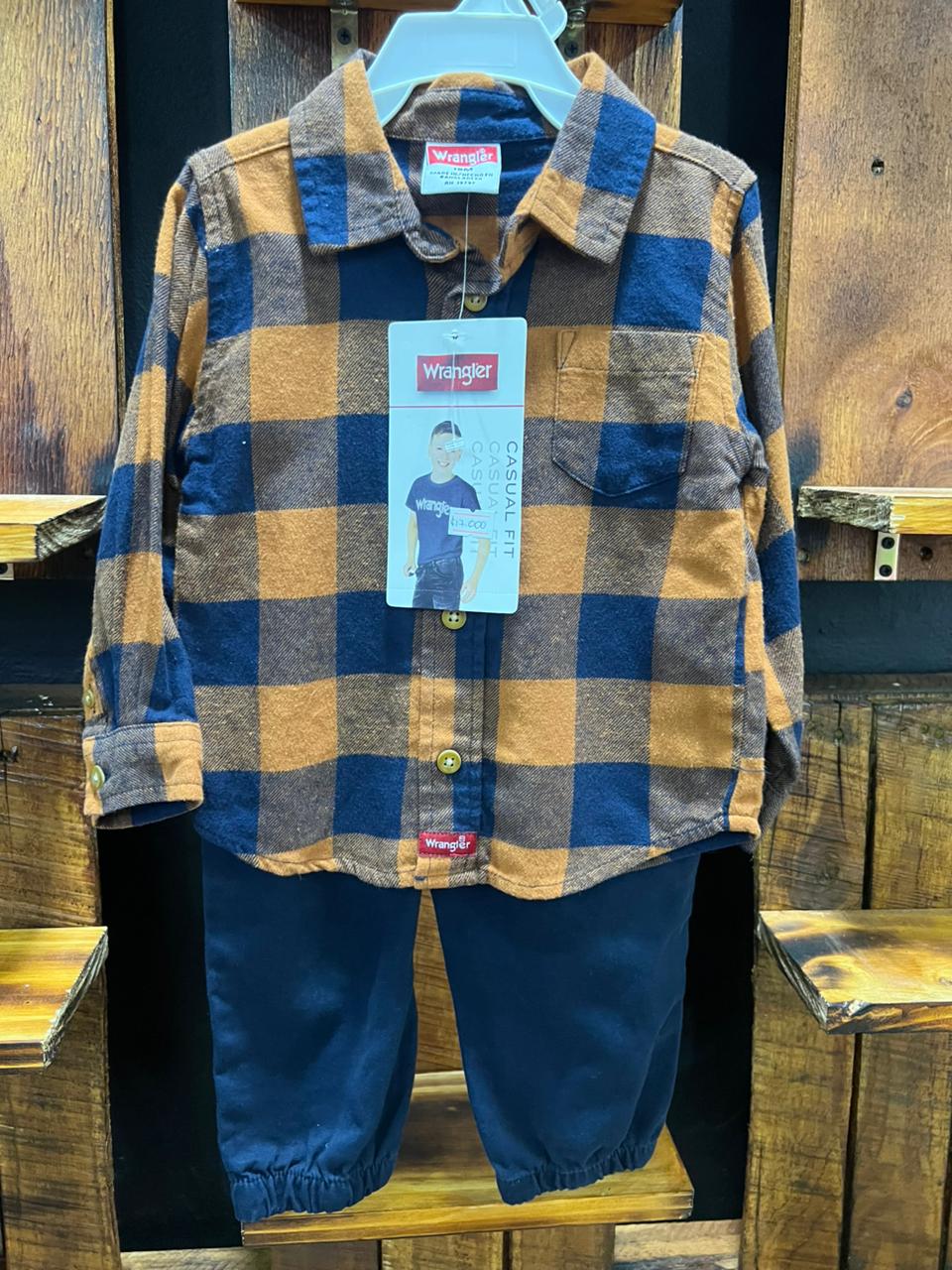 JUEGO WRANGLER 2 PIEZAS TALLA 18M