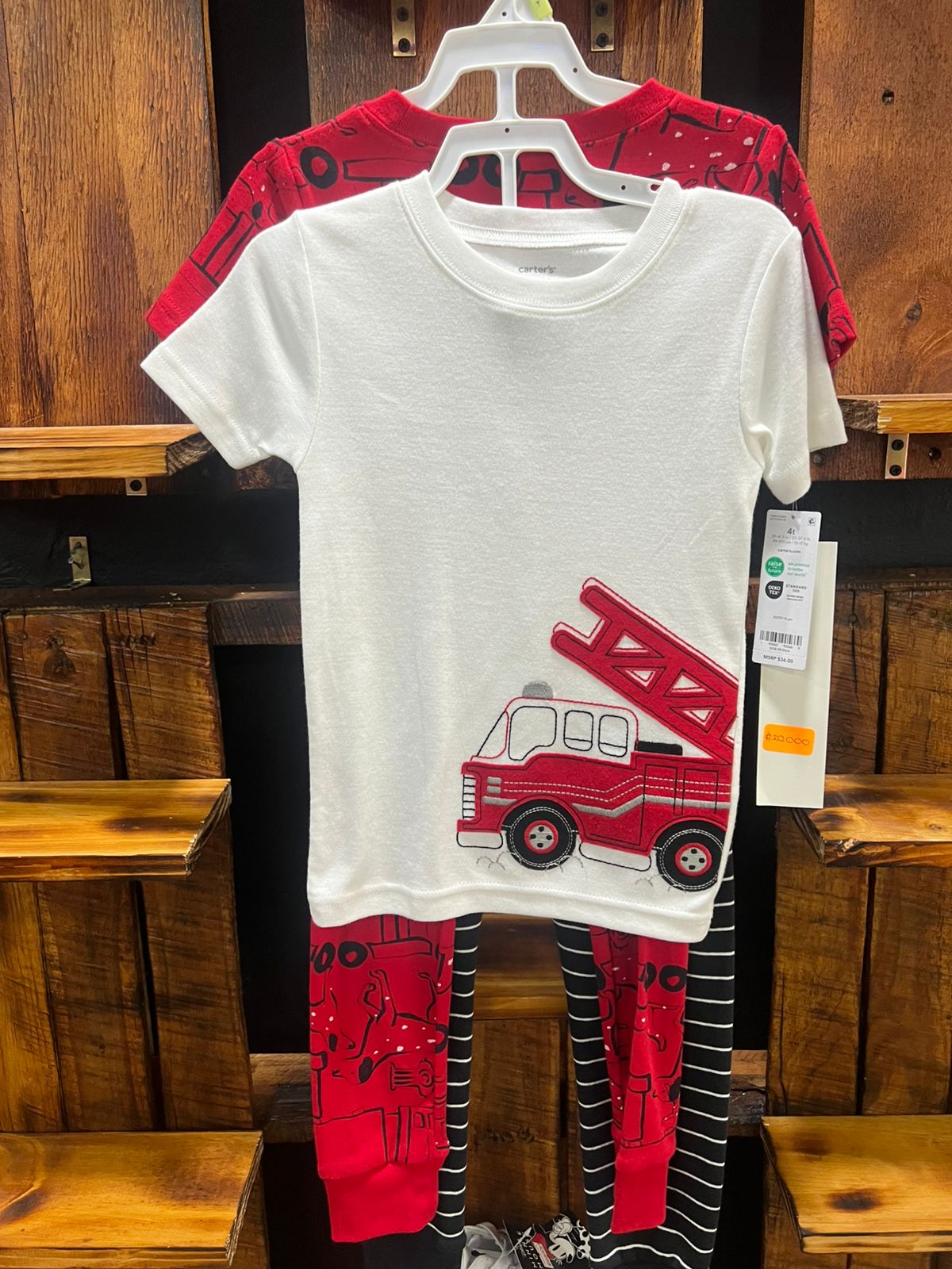JUEGO CARTERS TALLA 4 4 PIEZAS