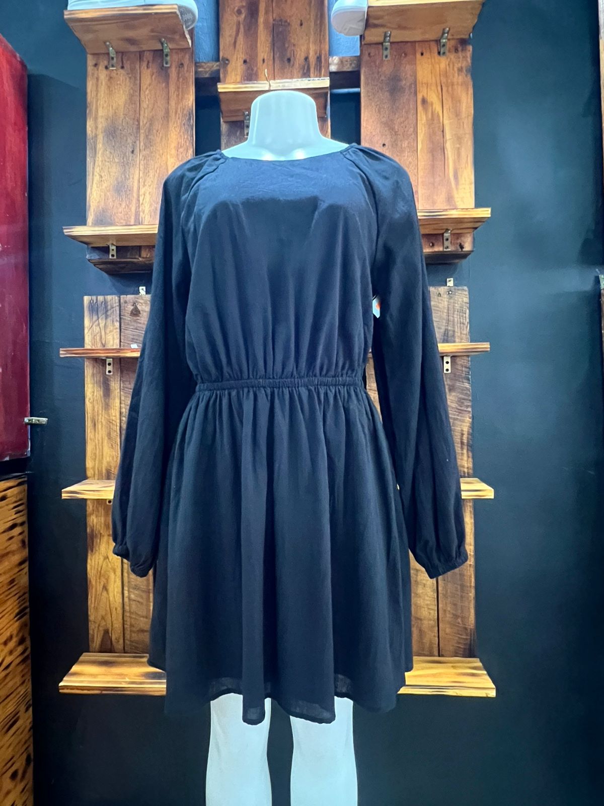 VESTIDO NEGRO TALLA M