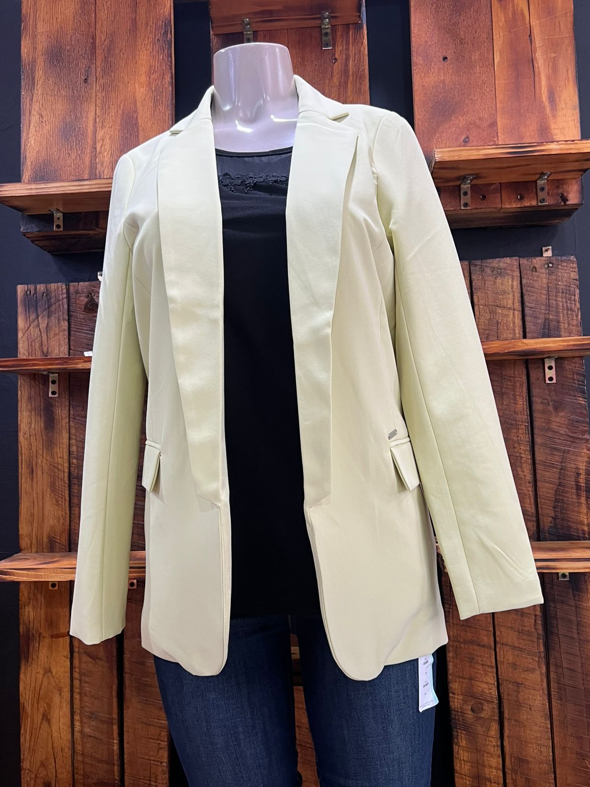 SACO GUESS COLOR VERDE MARINO TALLA S