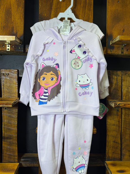 JUEGO GABBYS DOLLHOUSE 3 PIEZAS TALLA 2T