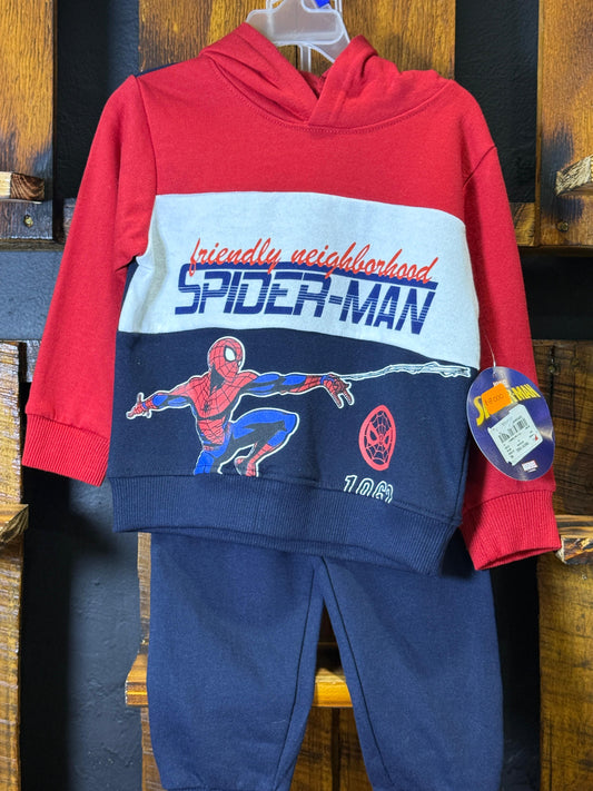 JUEGO MARVEL 2 PIEZAS TALLA 2T