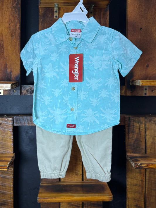 CONJUNTO WRANGLER TALLA 12 M