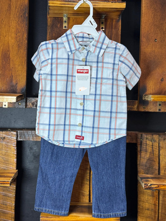 CONJUNTO WRANGLER TALLA 12M