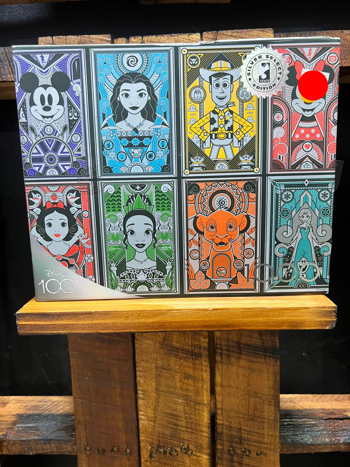 ROMPECABEZAS DISNEY 8 ROMPECABEZAS DIFERENTES COMPLETO CAJA DAÑADA LIQUIDACION