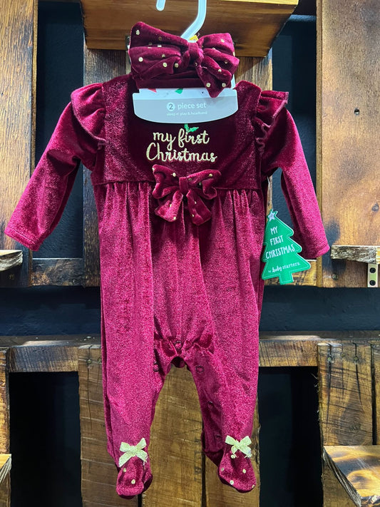 PIJAMA CON BINCHE BABY STARTERS TALLA RECIEN NACIDA