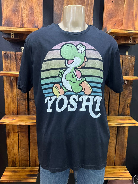 CAMISETA GILDAN SUPER MARIO YOSHI TALLA XL