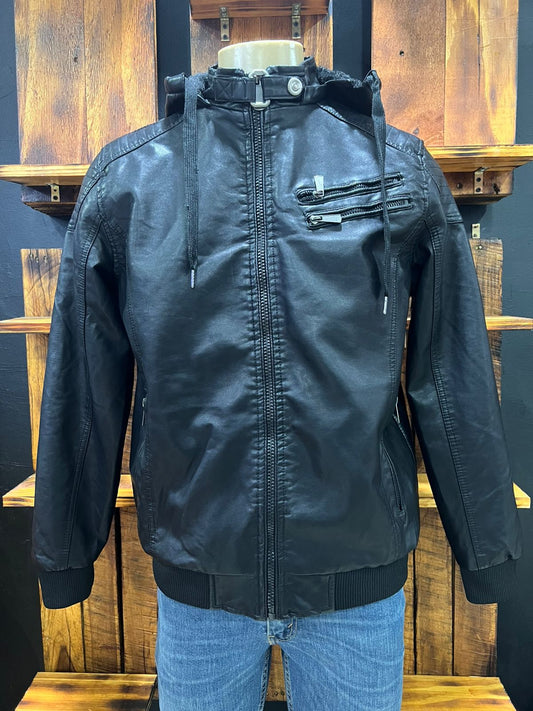 JACKET DE CUERINA REFINERY REPUBLIC TALLA M