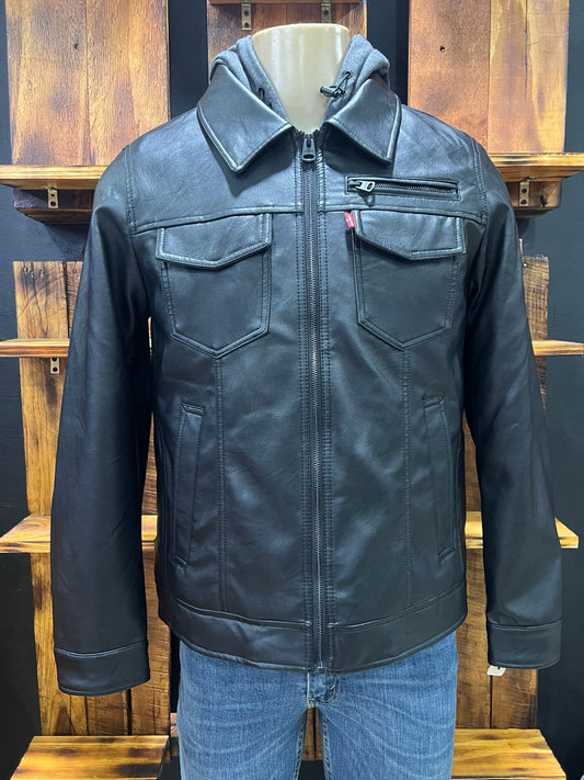 JACKET LEVIS DE CUERO TALLA S