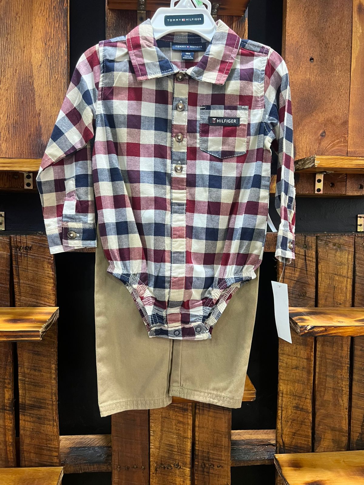 JUEGO TOMMY HILFIGER TALLA 18 M