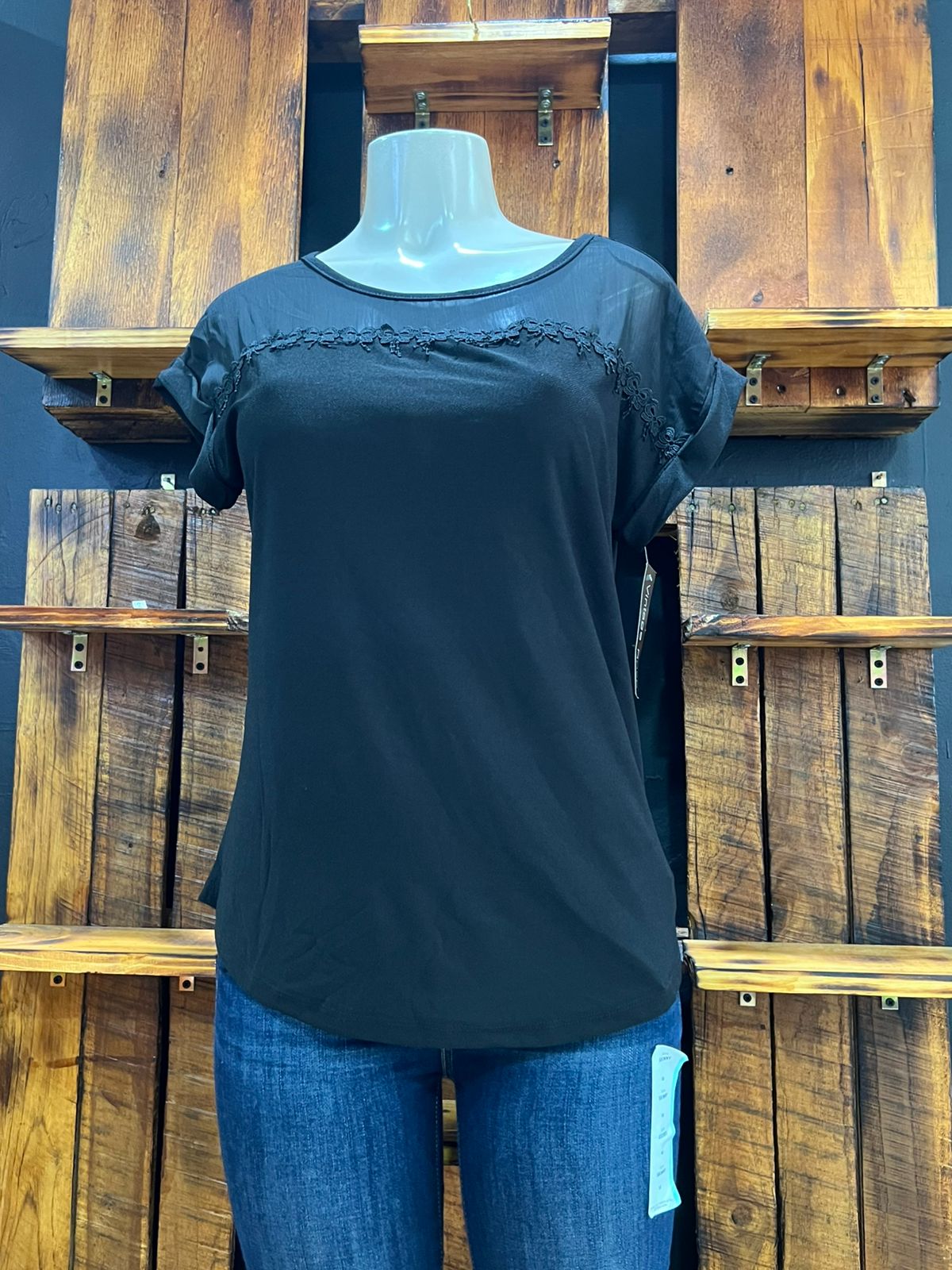 BLUSA VINTAGE ROSE TALLA S