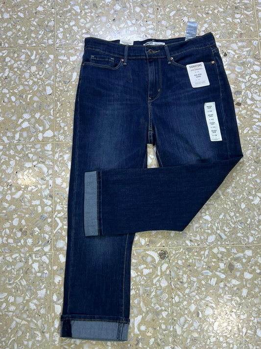 PANTALON LEVIS SIGNATURE MID RISE CAPRI TALLA 28